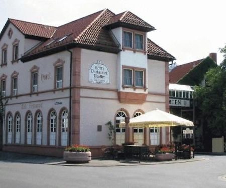 Hotel Brossler Stockstadt am Main Exteriör bild